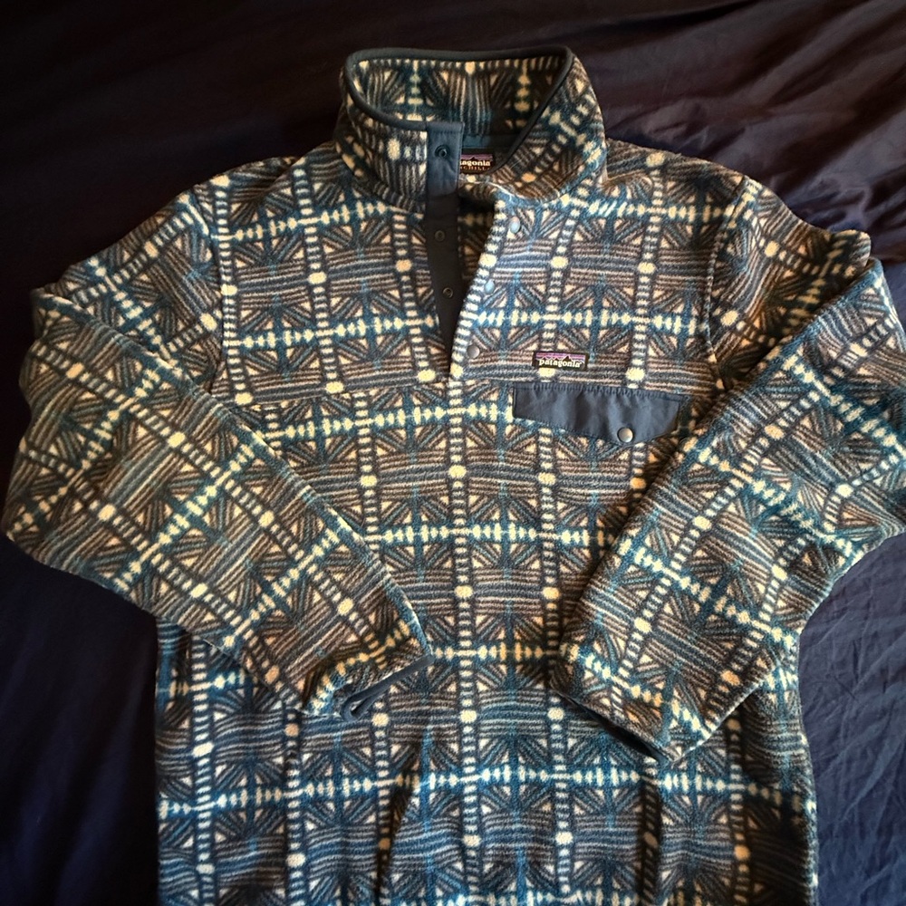 Patagonia Synchilla Blue Fleece